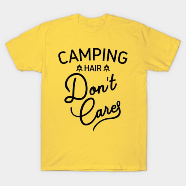 Camping T-Shirt by Polahcrea